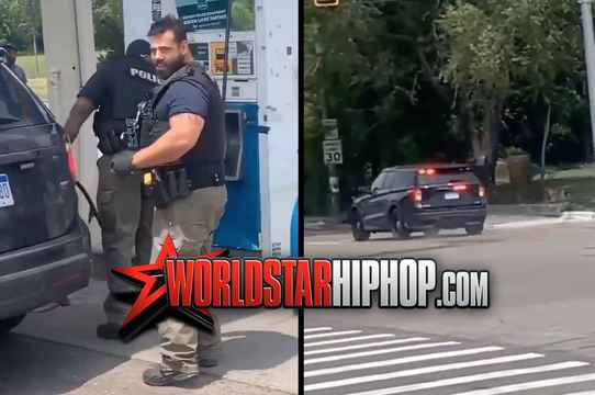 Wait A Minute: Detroit Police Had To Stop &amp; Get Some Gas During A Police Chase!