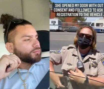 Who’s In the Wrong? Postal Worker Gets Pulled Over By Highway Patrol For Having His Scanner In His Hand & Here’s How It Played Out!