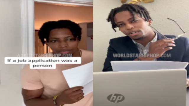 If A Job Application Was A Person! (Skit)