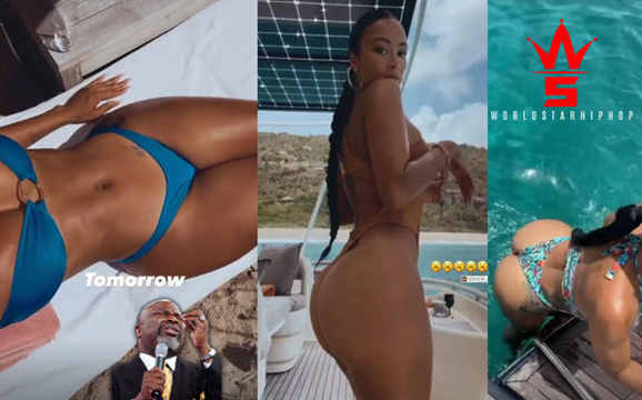 Draya Michele Flexin’ Her Beach Body For The Gram!