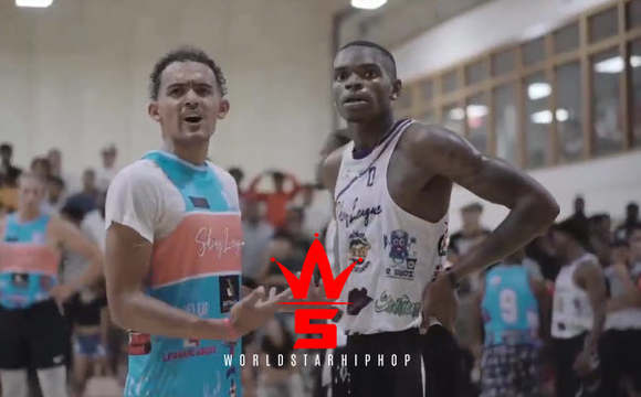 “What League Does This Boy Play In?” Trae Young Shuts Up Basketball Player Who Was Talking Trash!