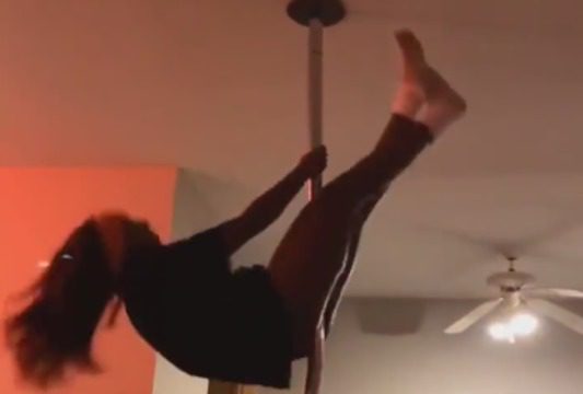 When Putting A Pole In Your House Goes Wrong!