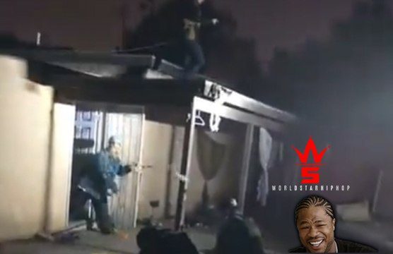 Real Vato Loco: Buddy Clocked A Cop With A Beer Can After Raiding His Home!