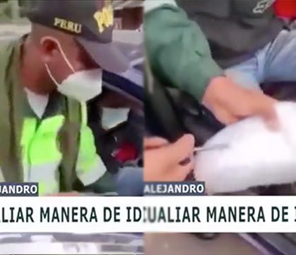 Can’t Be Serious: This Is How This Police Officer Checked To See If This Was Truly Cocaine During A Traffic Stop!