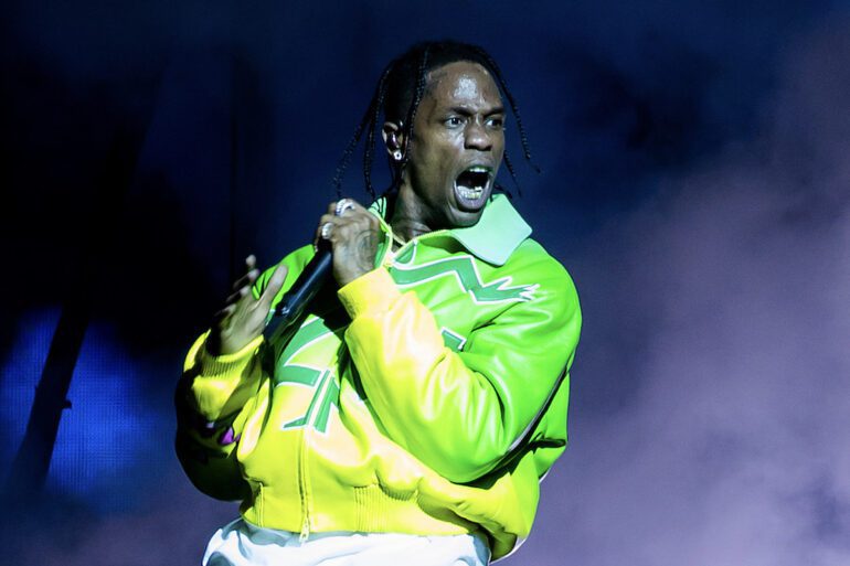 Travis Scott Turns Down Fan Trying to Buy His Shoes He Is Wearing