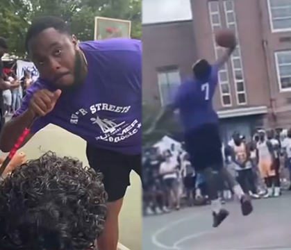 Gave That Man Wing’s: That Boy Took A Hit Of The Hookah & Turned Into Lebron James For One Play!