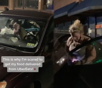 Be Careful Getting Food Delivered… Some Drivers Out Here Are Just Nasty!