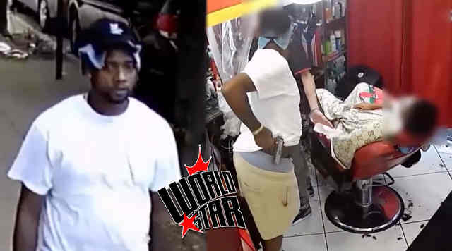 This Gotta Be A Setup: Gunman Robs Barbershop For ,000 Worth Of Property While Customer Was In Barber Chair Mid Shave!