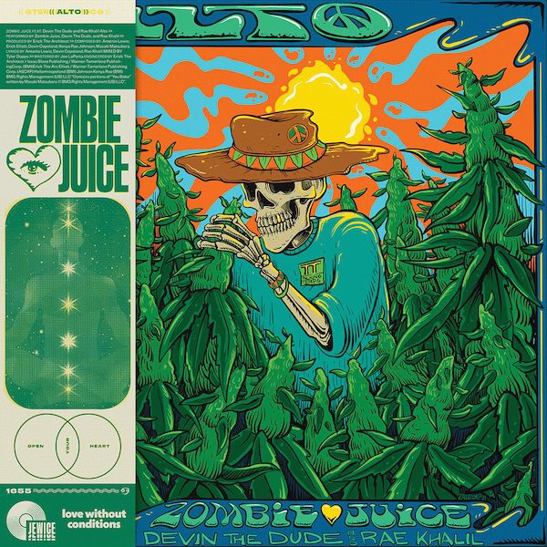 Zombie Juice – “Alto” f. Devin The Dude & Rae Khalil