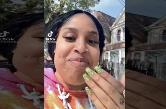 More Like Blake: This Chick Done Thought She Bumped Into Drake!