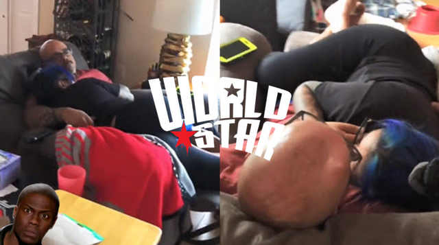 Her Sister Cuddling For A Nap On Their Father's Lap Leaves Social Media With Mixed Feelings!