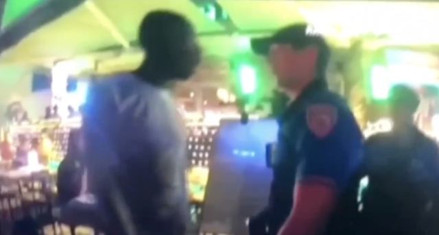 Cop Knocks Man Out For Talking Ish To Him!