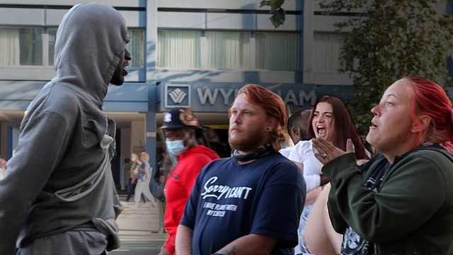 Pure Foolery: The Whole Block Came To Attack This Man … Gets Hit With A Skateboard To His Head!