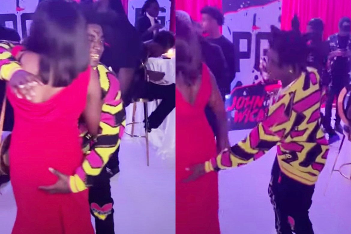 Kodak Black Touches Mother Inappropriately, Tries to Kiss Her