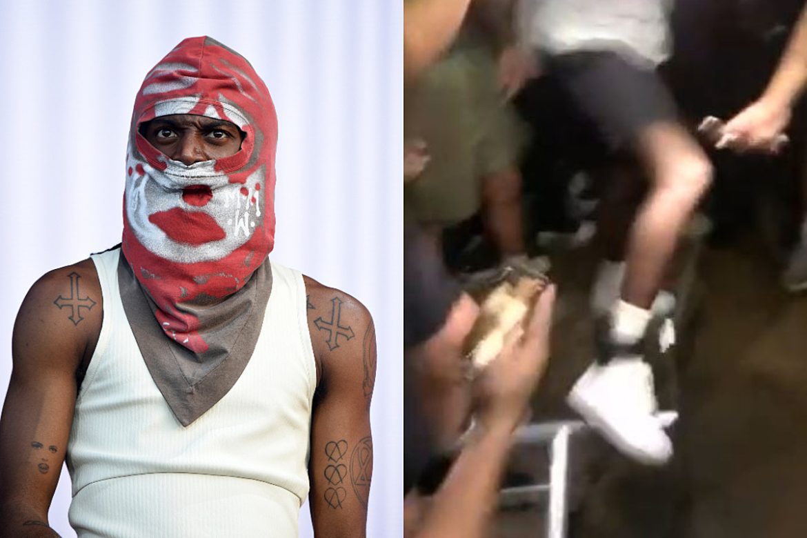 Playboi Carti Fan Goes to Carti Concert With Ankle Monitor On