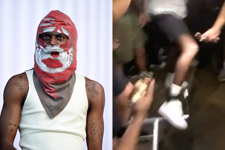 Playboi Carti Fan Goes to Carti Concert With Ankle Monitor On