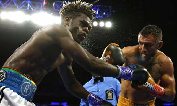 Vasilly Lomachenko Pleads With His Opponents Trainer To Stop The Fight After Destroying His Opponent!