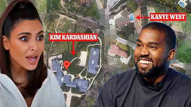 Wait A Minute: Kanye West Buys .5 Million House Across The Street From Kim Kardashian Amid Divorce!