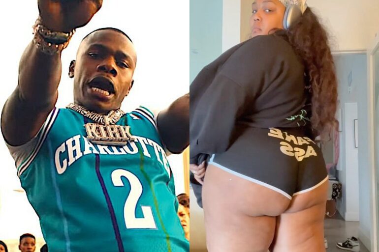 DaBaby Flirts With Lizzo in the Comments of Her Butt Video Post