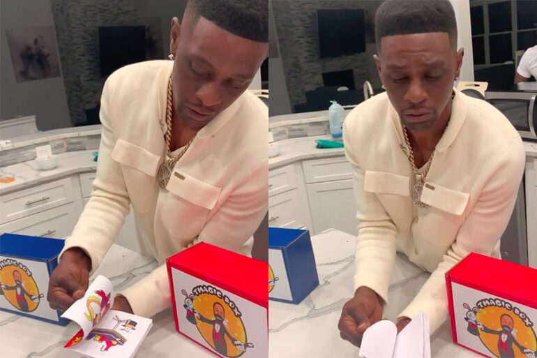 Boosie BadAzz Is Practicing Magic Now