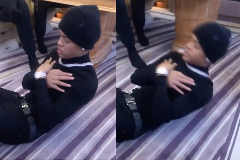 Drake’s Artist Baka Has YK Osiris Doing Sit-Ups on Drizzy’s Plane