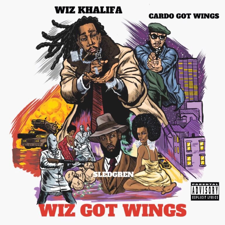 Wiz Khalifa, Cardo & Sledgren Reunite For ‘Wiz Got Wings’ Album