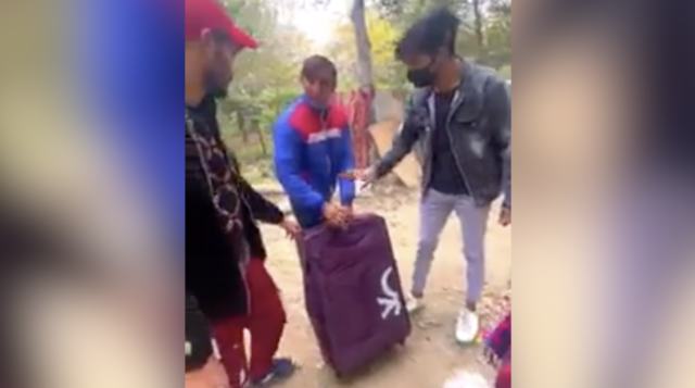 Kidnapper Caught Red Handed While Abducting A Kid In A Suitcase!