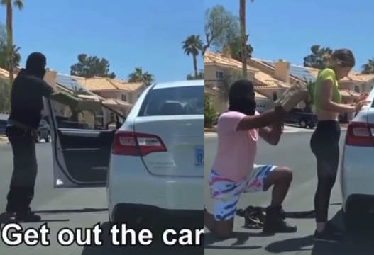 He Can’t Be Serious.. Boyfriend Propose’s To His Girl After Trying To Rob Her… Could’ve Gone Wrong!