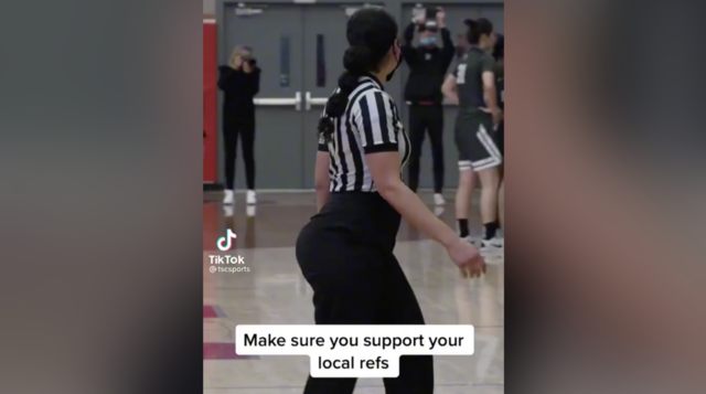 (REPOST FROM TODAY) This Referee Has Been Going Viral Due To How She Fit Her Uniform!