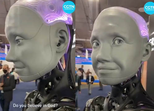 Creepy AF: Man Asks An AI Robot If It “Believes In God”… iRobot Is Almost Here!