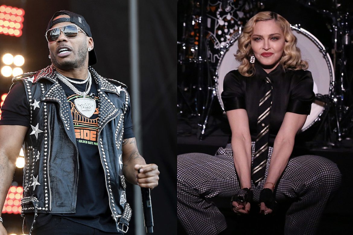 Nelly Tells Madonna to ‘Cover Up’ After She Posted Revealing Pics