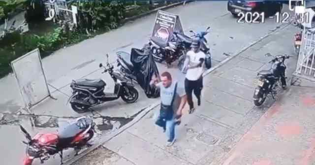 Hitman Shoots Colombian Businessman At Close Range!