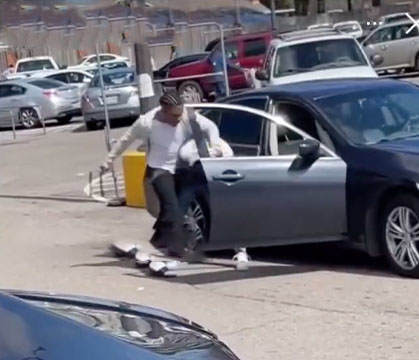 Is It Ever That Serious? Best Friends Duke It Out Over Who Was Gonna Ride In The Front Seat!