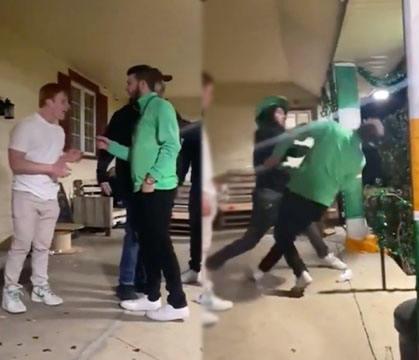 Saw Sleep Comin’ For Him From A Mile Away: Dude Gets Folded Like An Accordion After Picking A Fight With The Wrong One!