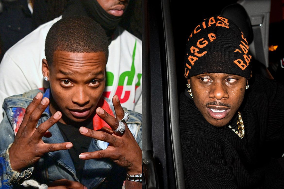 Calboy Calls DaBaby a Bitch and ‘Life-Size Weirdo Mascot’