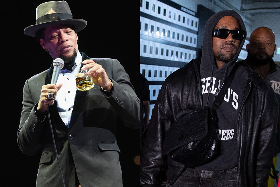 Comedian D.L. Hughley Responds to Kanye West Threat