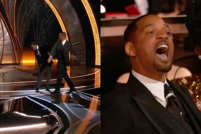Will Smith Smacks Chris Rock for Making Joke About Jada Pinkett