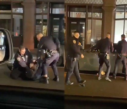 They Need To Turn In Their Badge After This: 3 NYPD Officers Fail Miserably At Detaining One Man During A Traffic Stop!