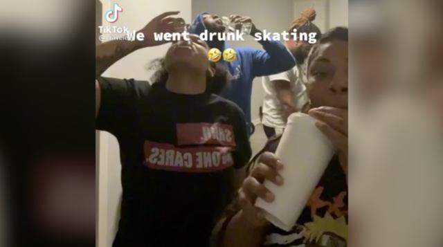 They Got Drunk &amp; Went Skating, Hilarity Ensues!