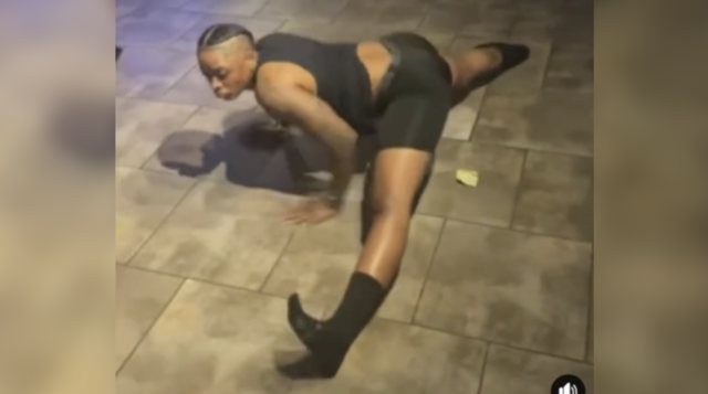 Stud Chick Got On Stage and Started Twerking &amp; Stripping For Them Dollars!