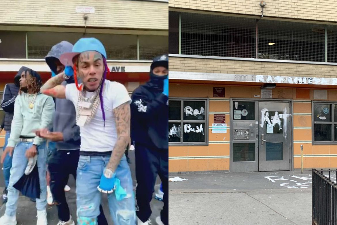 6ix9ine Resurfaces in His Hometown Area to Tease New Music
