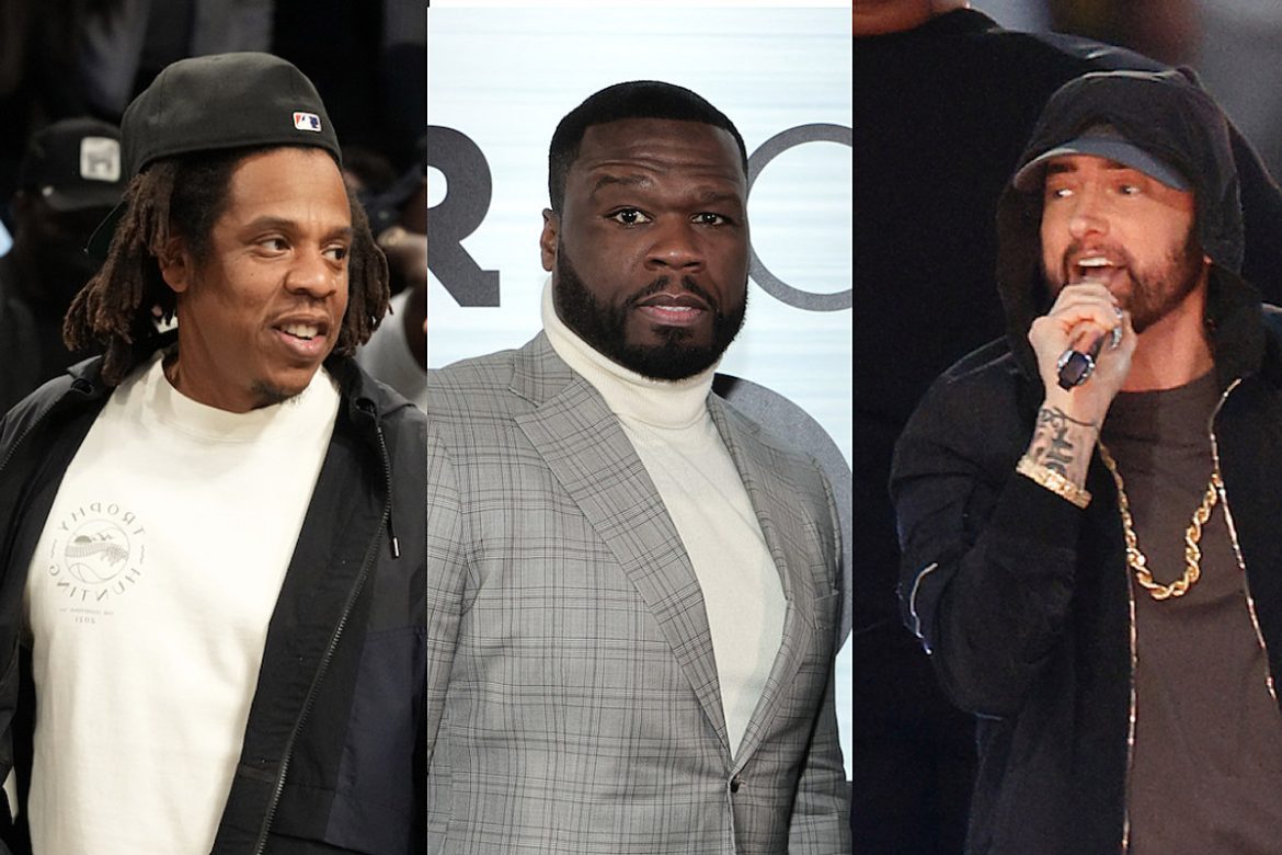 50 Cent Calls Out Jay-Z for Calling Eminem ‘The White Guy’