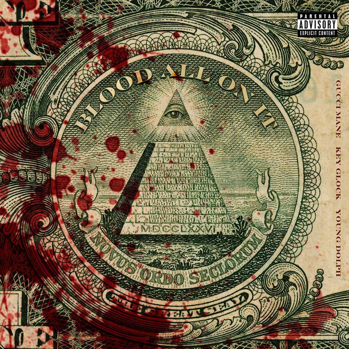 Gucci Mane, Young Dolph & Key Glock Collide On “Blood All On It”