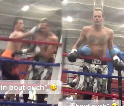He Gonna Cry In The Car: Boxer Gets His Feelings Hurt During A Boxing Match… Takes His Anger Out On The Wrong People!