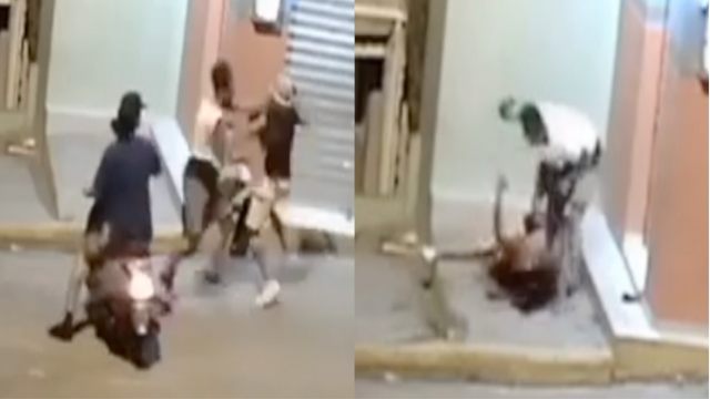 Them Third World Countries No Joke: Dude Gets Stabbed Up Over 15 Times By His Opp In Front Of His Crew In The Dominican Republic!