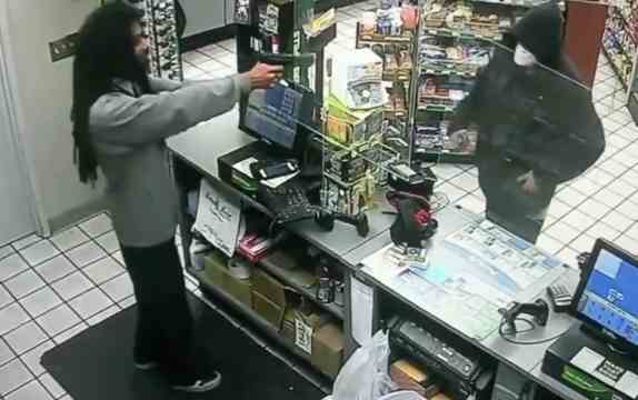 Not Today: Store Employee Was Armed &amp; Ready!