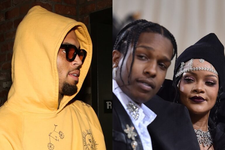 Chris Brown Congratulates Rihanna and ASAP Rocky on Birth