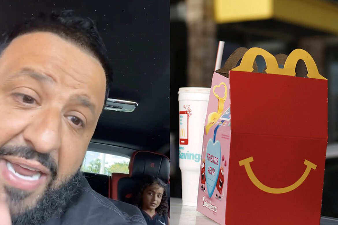 DJ Khaled Upset at McDonald’s for Having No Happy Meals