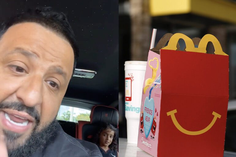 DJ Khaled Upset at McDonald’s for Having No Happy Meals