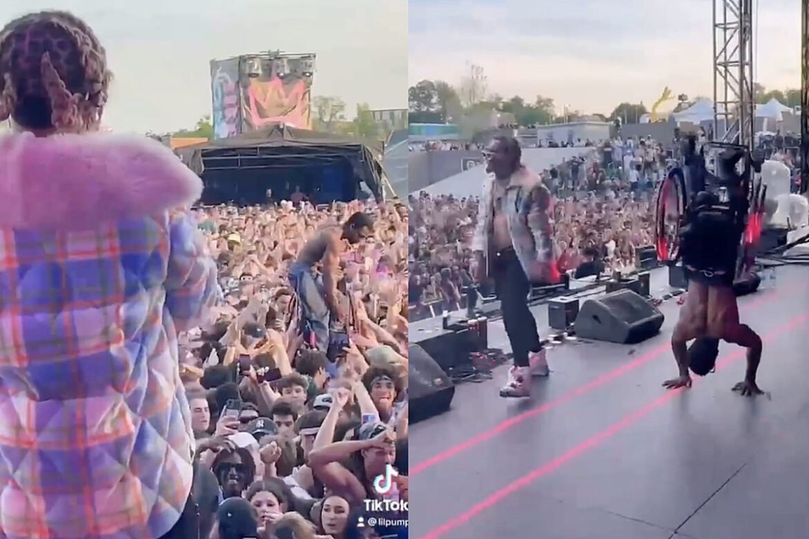 Lil Pump Brings Fan in Wheelchair Onstage – Watch